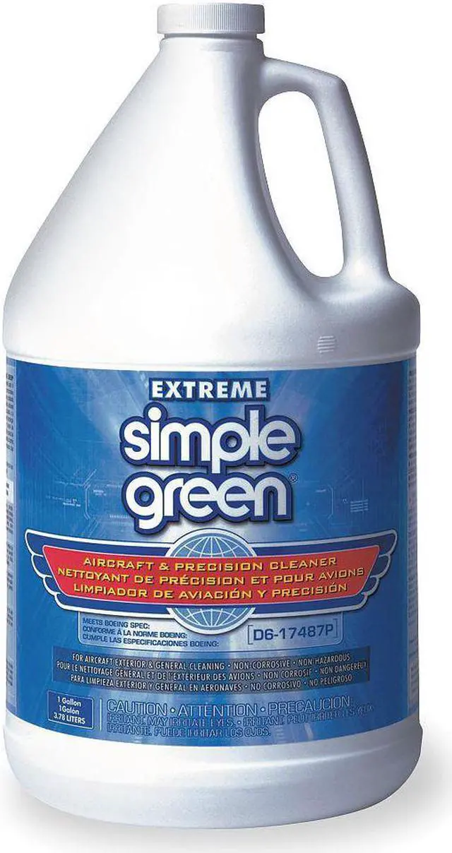 Alt view image 9 of 19 - Simple Green 13406 Extreme Aircraft/Precision Cleaner - 1 gal - Unscented - 1 Each - Clear