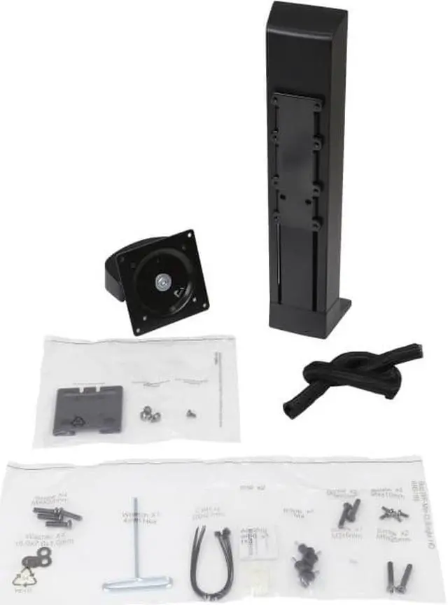Alt view image 3 of 8 - Monitor Riser For 24" Monitors 30 Degree Tilt Black Supports 16 lb 97935085