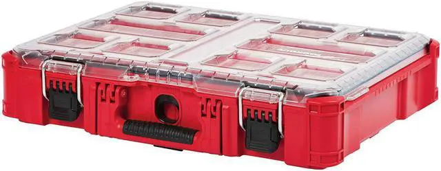 Alt view image 2 of 10 - 48228430 packout, 10 compartment, small parts organizer