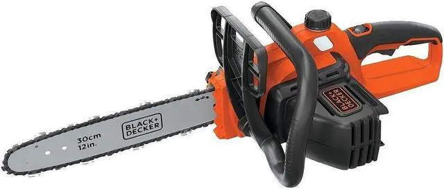 Alt view image 3 of 10 - Black & Decker LCS1240 40V MAX Li-Ion 12 in. Chainsaw Kit