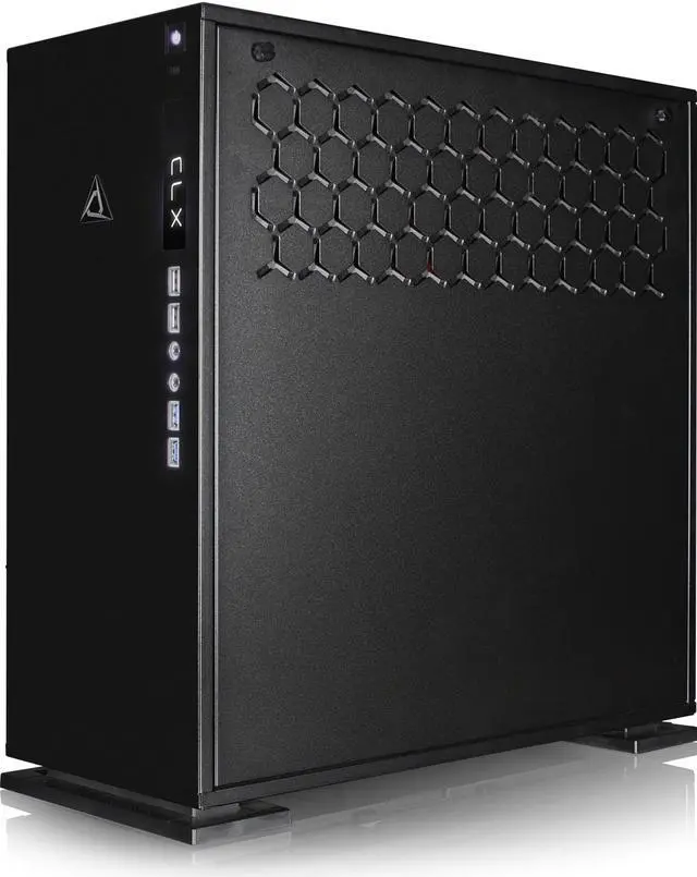 Alt view image 4 of 5 - CLX SET Extreme Gaming PC with AMD Ryzen 9 3900X 3.8GHz 12-Core, 360mm Liquid-Cooled, Dual GeForce RTX 2080Ti 11GB SLI, 64GB Mem, 1TB NVMe M.2 SSD + 6TB HDD, WiFi, Black Mid-Tower, Windows 10 Home