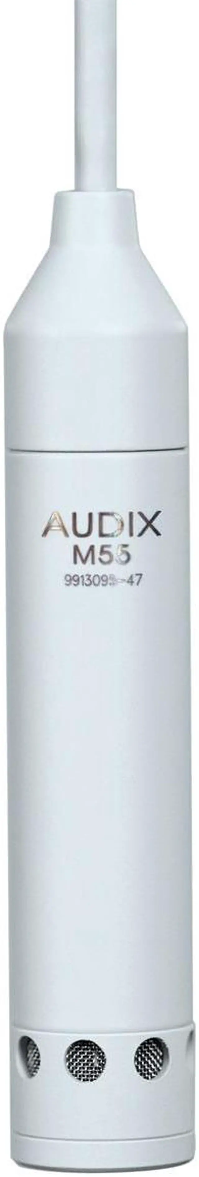 Main image of Audix M55WS Hanging Ceiling Microphone with Height Adjustment - Supercardioid