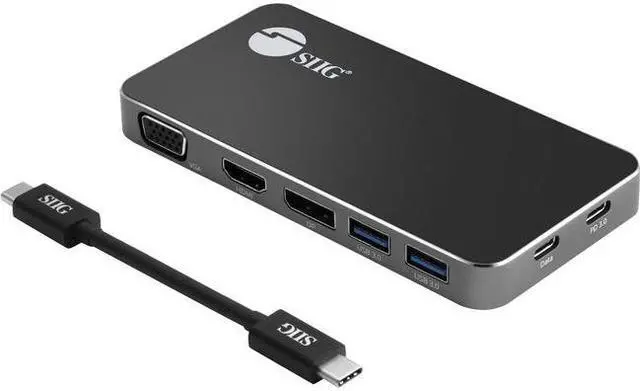 Alt view image 16 of 20 - USB-C MST VIDEO TRAVEL DOCKING