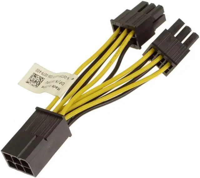 Alt view image 2 of 2 - Dell OEM Optiplex XE2 Mini Tower Split Power Cable for PCIE Cards 6T3FV