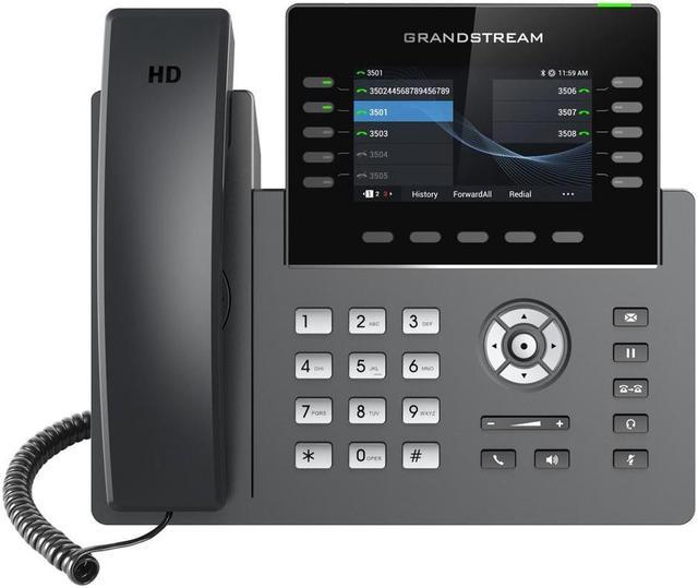 Grandstream GS-GXP2160 Enterprise newest IP Telephone VoIP Phone and Device, Black