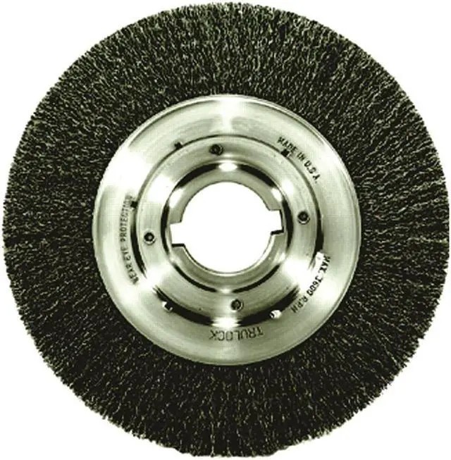 Main image of WEILER 96030 Wire Wheel Wire Brush, Arbor, 10", 0.020 "