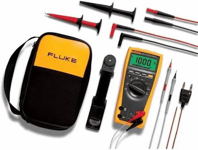Alt view image 8 of 13 - Fluke 179/EDA2 True RMS Digital Multimeter and Deluxe Accessory Combo Kit