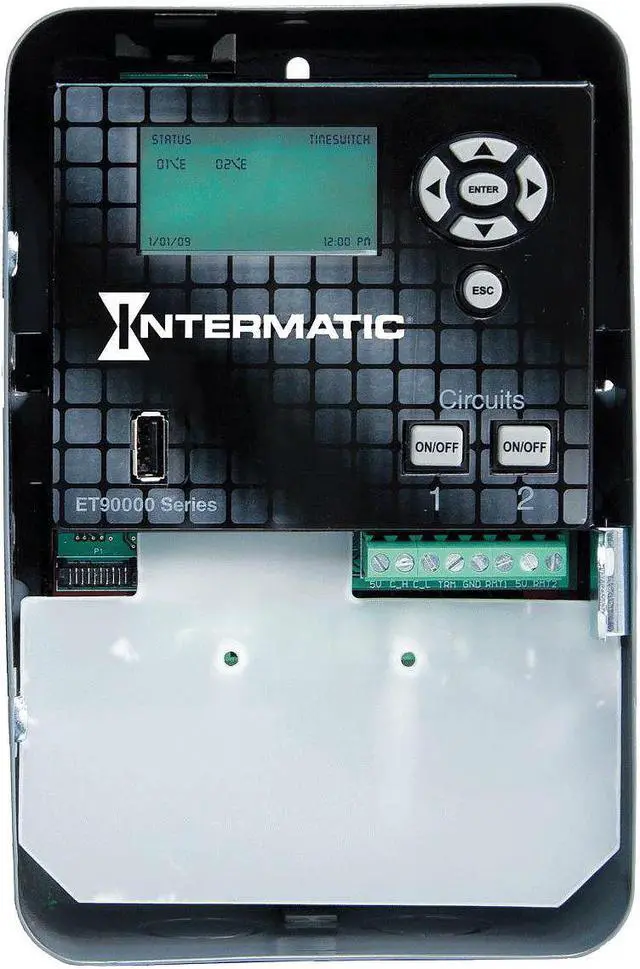 Alt view image 5 of 6 - INTERMATIC ET90215C Electronic Timer,Astro 365 Days,SPDT