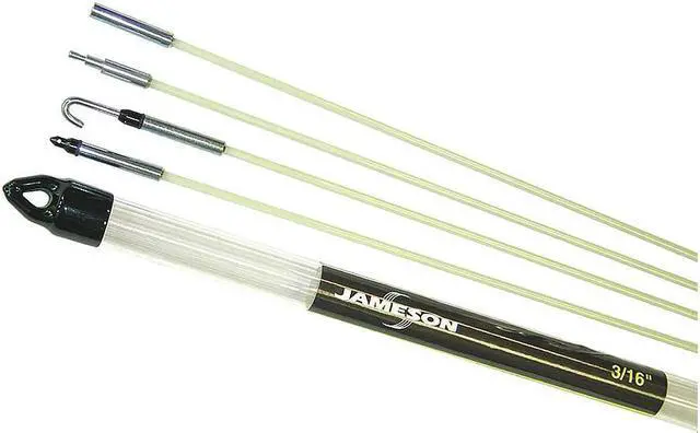 Main image of JAMESON 7S-45T Glow Rod Kit with 20 Feet of Fiberglass Fish Rod