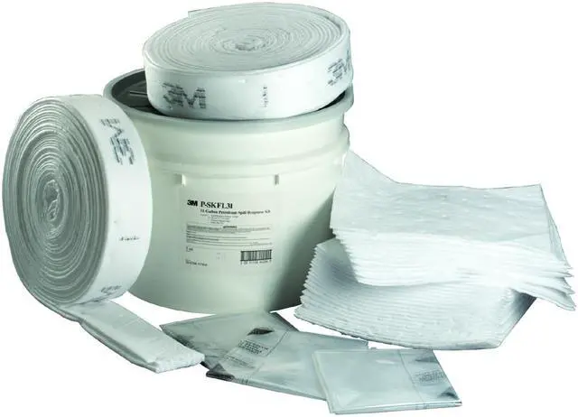 Alt view image 2 of 3 - Spill Kit Petroleum P-Skfl31 3M First Aid 70070611796 051138462864