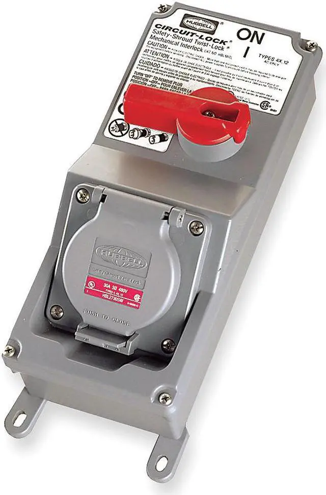 Alt view image 5 of 12 - HUBBELL WIRING DEVICE-KELLEMS HBLMITL Nonfusible Disconnect Switch, Heavy Duty,