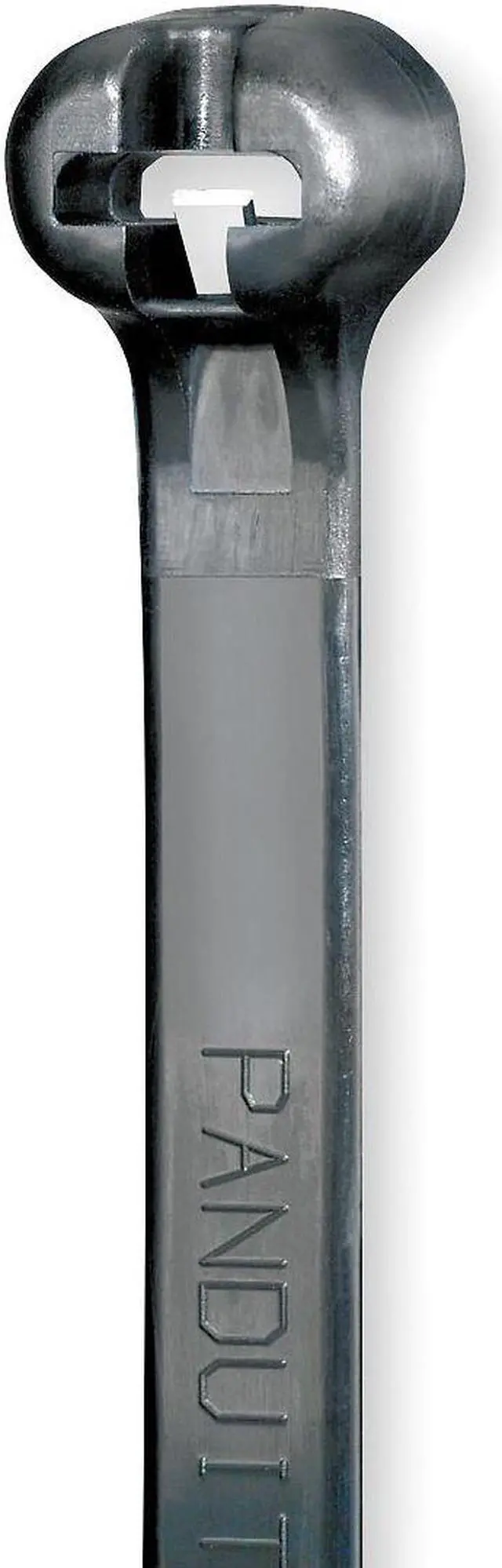 Alt view image 3 of 10 - PANDUIT BT4S-C0 Cable Tie, 15-1/2 in L, 4-1/4 in Max Bundle Dia., Black, Nylon