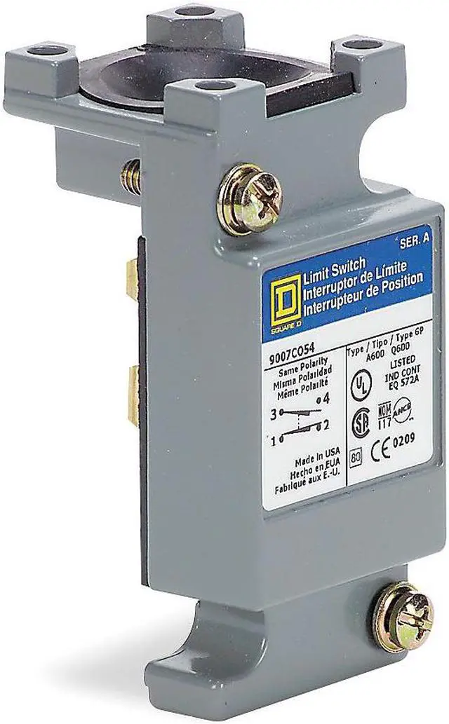 Alt view image 3 of 4 - TELEMECANIQUE SENSORS 9007CO62 2NC/2NO Limit Switch Body Nema 1, 2, 4, 6, 6P,