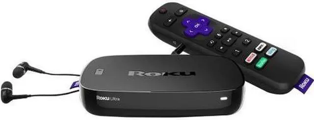 Alt view image 8 of 12 - Roku Ultra | Streaming Media Player 4K/HD/HDR with Premium JBL Headphones 2019
