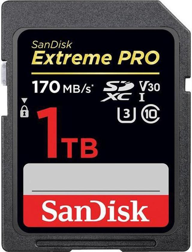 SanDisk - SDSDXXY-1T00-ANCIN - SanDisk Extreme PRO 1 TB Class 10