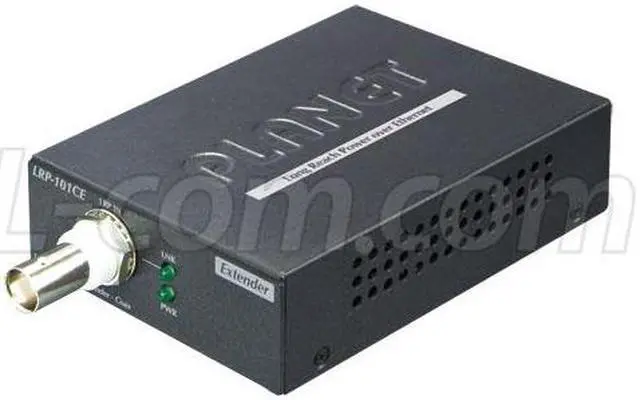 Alt view image 2 of 2 - Planet LRP-101CE 1-Port Long Reach PoE Over Coaxial Extender