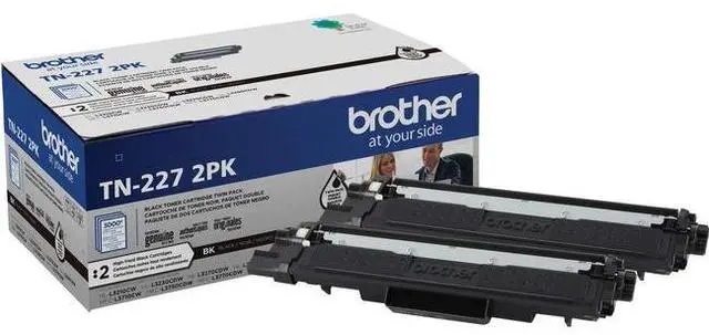 Alt view image 2 of 11 - BROTHER INTERNATIONAL TN2272PK HighYield BlkToner Crtrdg 2 PK
