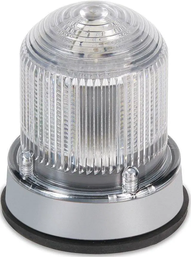 Main image of EDWARDS SIGNALING 125XBRIRBA120A Warning Light, Amber, Blue, Red, (6) LED, 120V