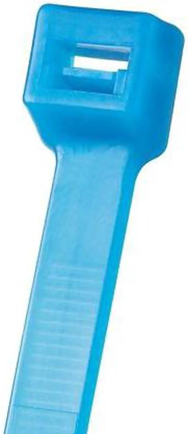 Alt view image 2 of 4 - Panduit Cable Tie,8 in,Aqua,PK100  PLT2I-C76