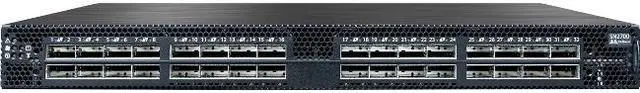 Main image of Mellanox Spectrum Based 100GbE 1U Open Switch with ONIE, 32 QSFP28 Ports, 2 Power Supplies (AC), Standard Depth, x86 CPU, P2C Airflow, Rail Kit, RoHS6