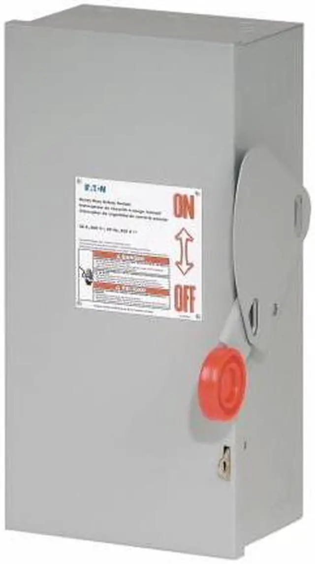Alt view image 2 of 5 - EATON DH361UGK 30 Amp Cutler-Hammer 600VAC/250VDC Safety Switch 3PST