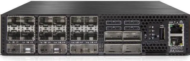 Alt view image 2 of 4 - Mellanox Sn2010 Ethernet Switch For Hyperconverged Infrastructures