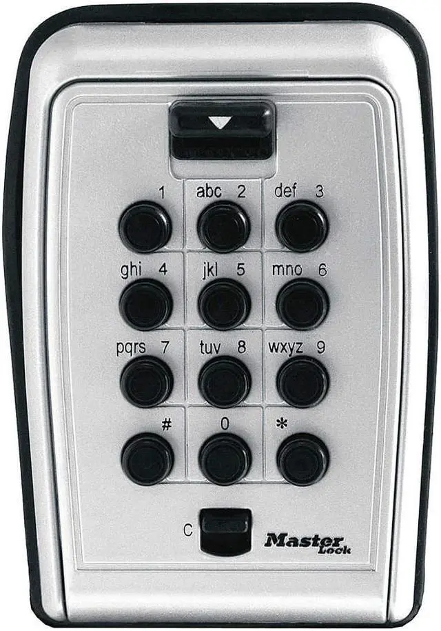 Alt view image 3 of 7 - Wall Mount Push Button Key Safe