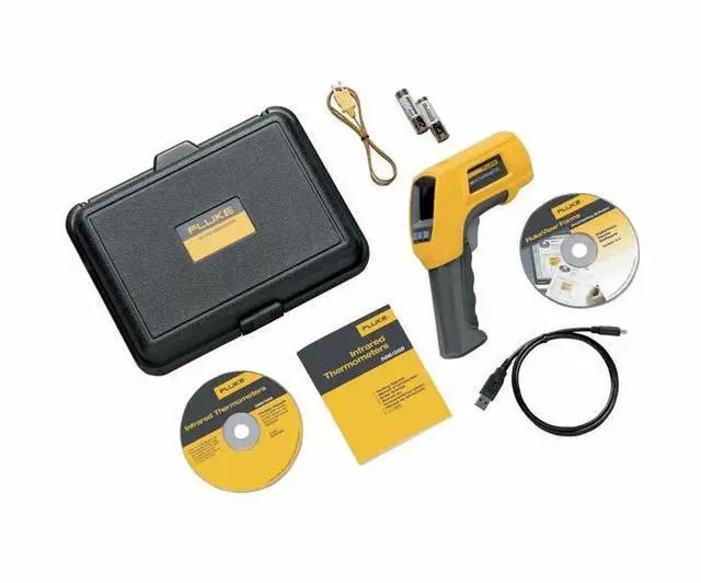 Alt view image 7 of 11 - Fluke 568 Contact and Infrared Temperature Thermometer