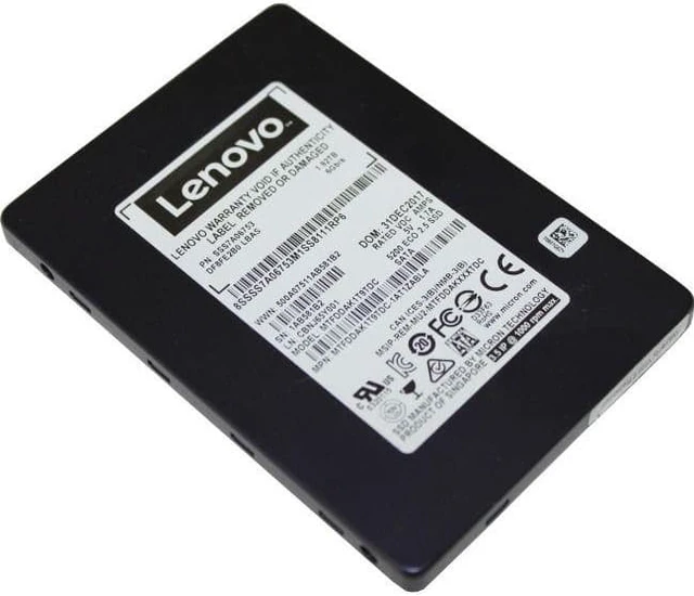 Alt view image 3 of 7 - Lenovo 3.5" 960GB SATA III SSD, 4XB7A10159