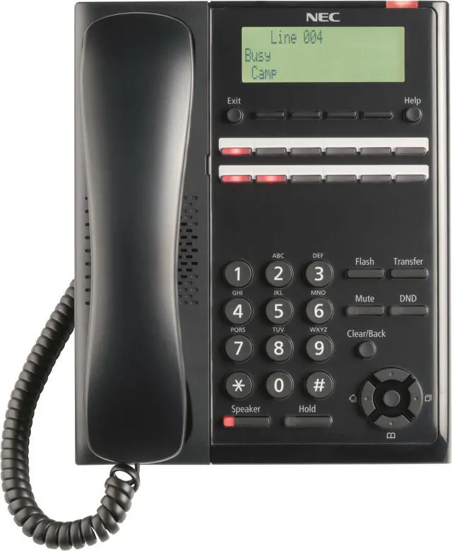 Alt view image 2 of 2 - nec sl2100 digital 12button telephone  necbe117451