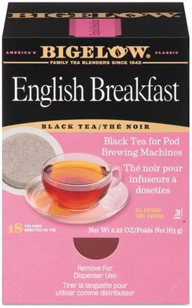 Main image of Bigelow English Breakfast Tea Pods 1.90 oz 18/Box 009906