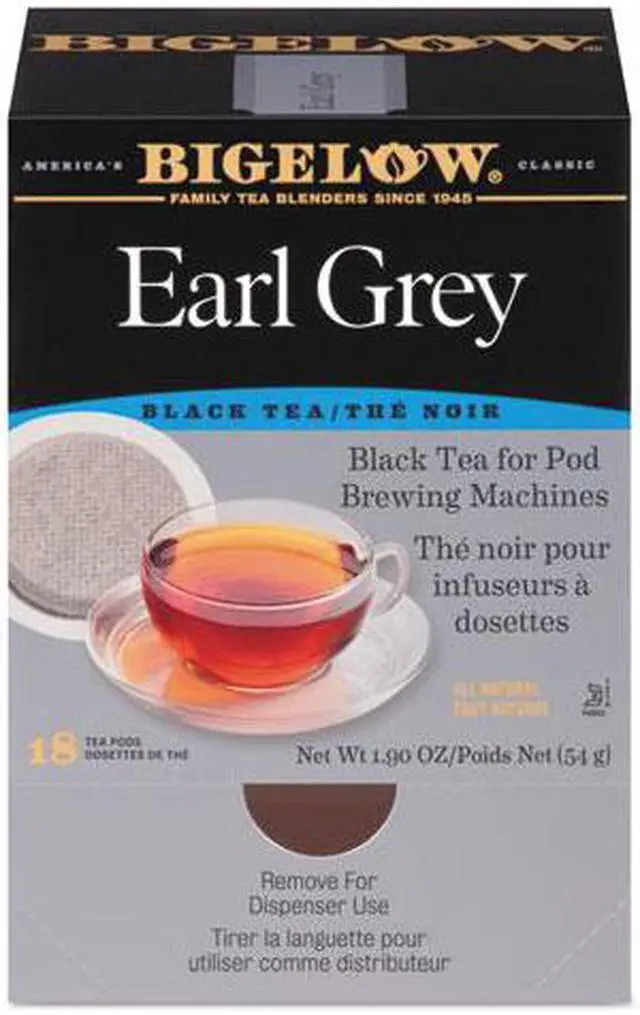 Main image of BIGELOW 08906 Tea,Earl Grey,Pod,PK18
