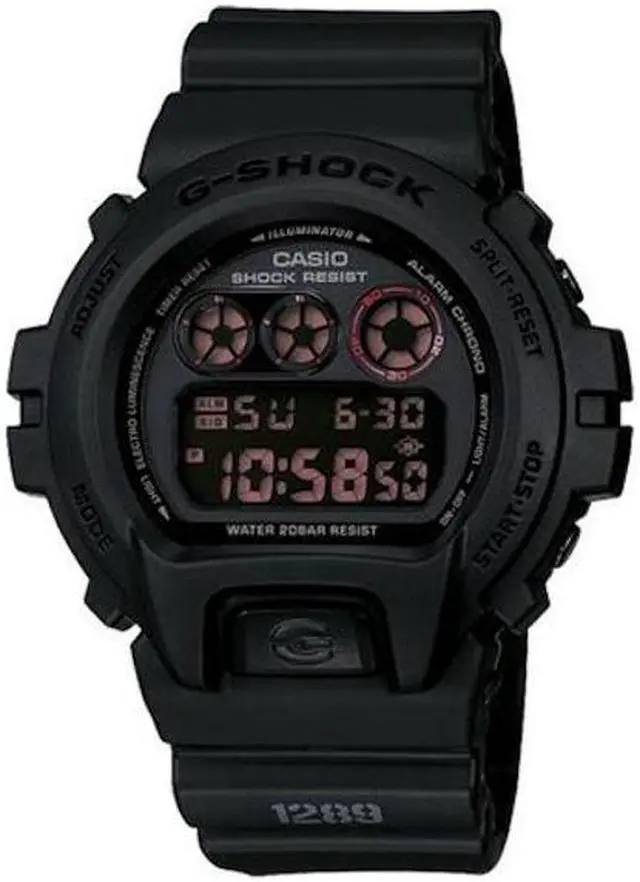 Alt view image 5 of 17 - Casio G-Shock DW6900MS-1 Classic 3-Eye Master of G Wristwatch