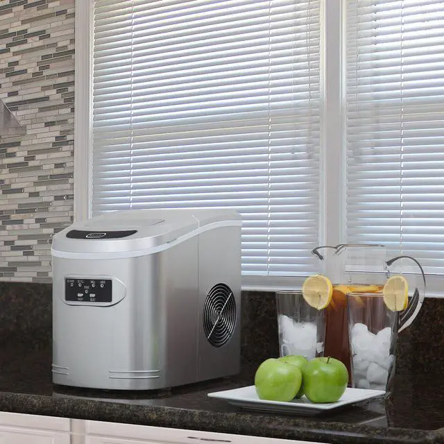 Alt view image 13 of 20 - Whynter IMC-270MS Compact Portable Ice Maker 27 lb capacity - Metallic Silver