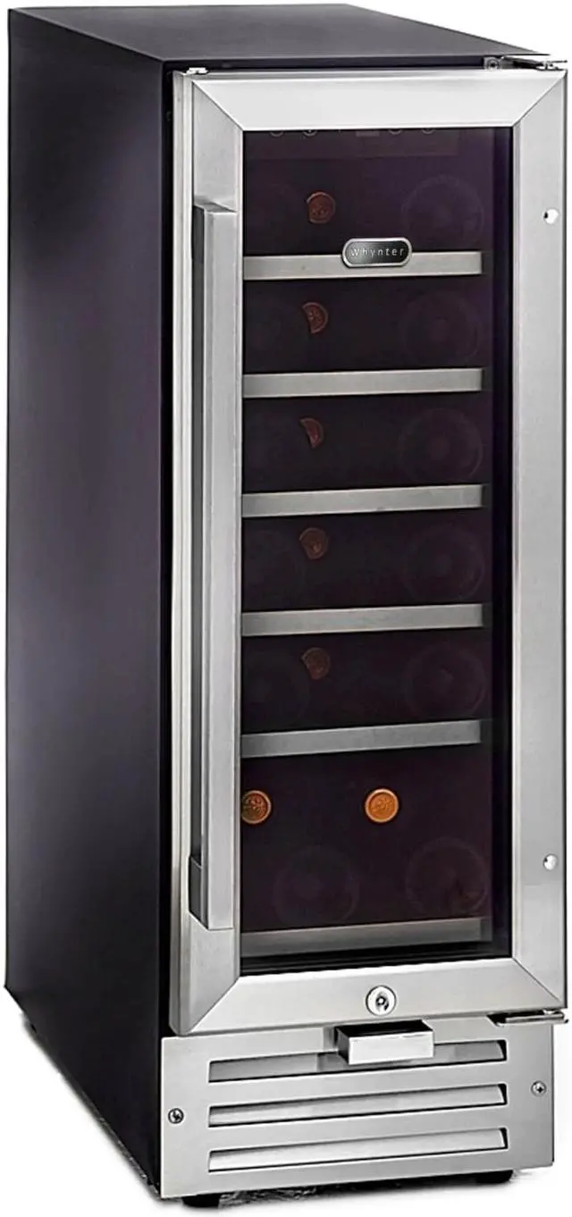 Alt view image 4 of 20 - Whynter BWR-18SD 18 Bottle Compressor Built-In Wine Refrigerator