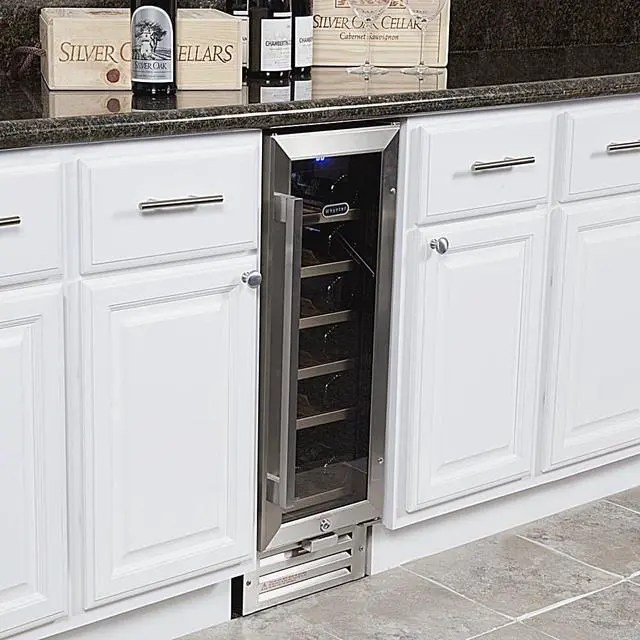 Alt view image 7 of 20 - Whynter BWR-18SD 18 Bottle Compressor Built-In Wine Refrigerator