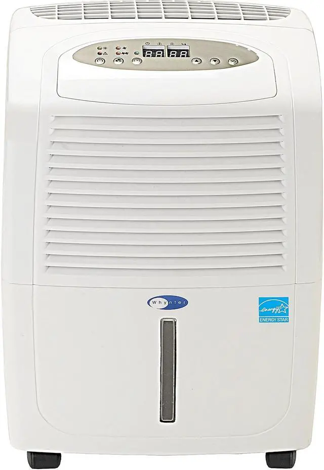 Alt view image 3 of 10 - Whynter RPD-302W Energy Star 30 Pint Portable Dehumidifier