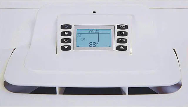 Alt view image 2 of 20 - Whynter ARC-110WD Eco-friendly 11000 BTU Dual Hose Portable Air Conditioner, White