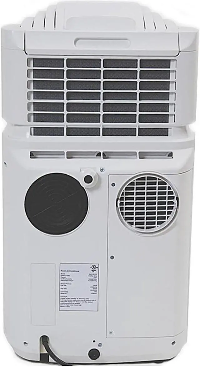 Alt view image 3 of 20 - Whynter ARC-110WD Eco-friendly 11000 BTU Dual Hose Portable Air Conditioner, White