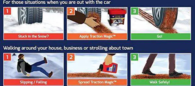 Alt view image 2 of 16 - Traction Magic Snow & Ice Melter 15 Lbs, From the Makers of Safe Paw