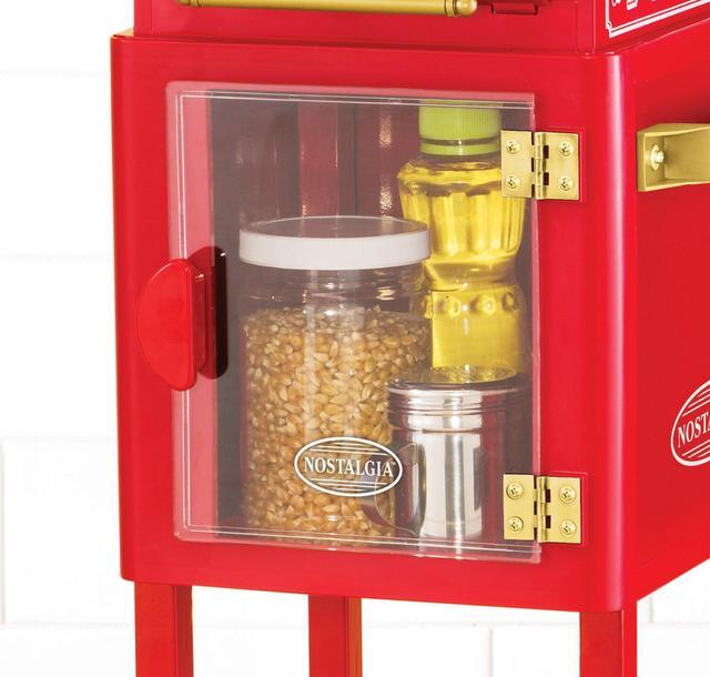Alt view image 2 of 11 - Nostalgia Electrics KPM200CART 48-inch Vintage Popcorn Cart