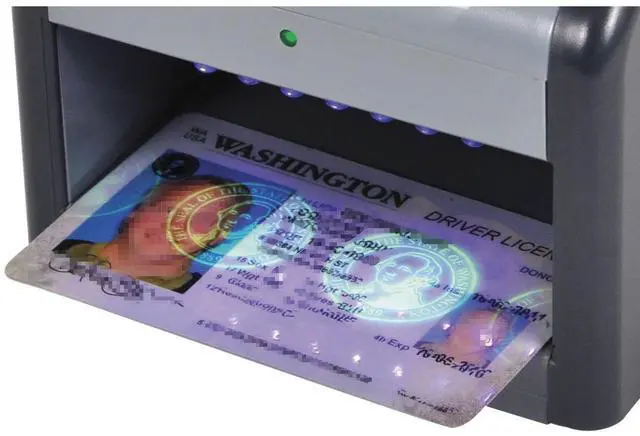 Alt view image 2 of 4 - Cassida OMNI ID OmniID Counterfeit Detector - Infrared - Magnetic Strip Detection - UV Light - U.S. Currency