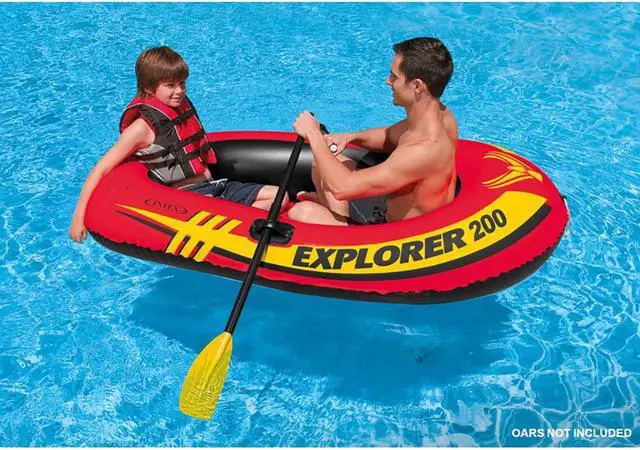 Alt view image 5 of 16 - Intex Explorer 200 Boat