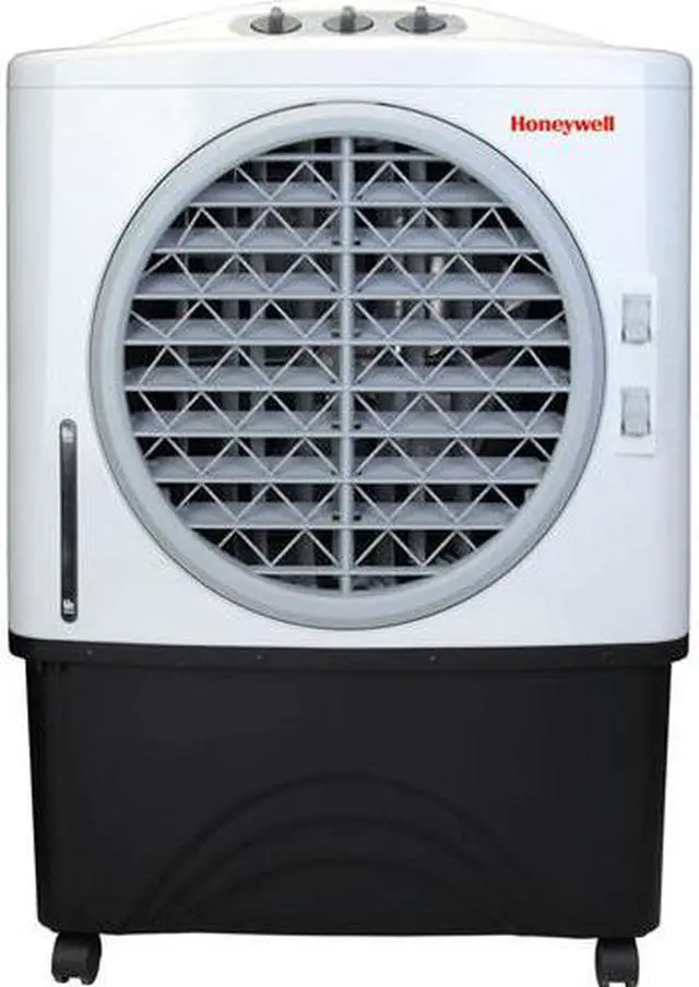Main image of Honeywell CO48PM 1062 CFM Indoor/Outdoor Evaporative Air Cooler (Swamp Cooler) with Mechanical Controls in Gray