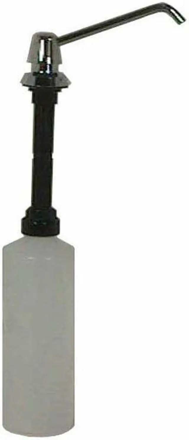 Main image of Bobrick Counter-Mounted Soap Dispenser 34oz Stainless Steel 8226