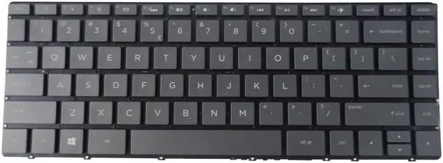 Main image of Gray Backlit Keyboard for HP Spectre 13-W 13T-W Laptops