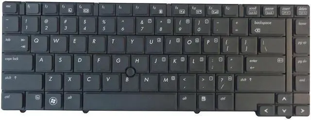 Main image of HP EliteBook 8440P 8440W Laptop Keyboard w/ Pointer 594052-001