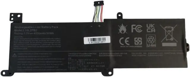 Main image of Battery for Lenovo 5B10M86148 5B10M88058 5B10M91442 5B10Q41213 5B10W67163 5B10W67260 5B10W67310 5B10W67341 L16C2PB2 L16M2PB1 L17L2PF1 L17M2PB7 7.5V 30Wh 2 Cell