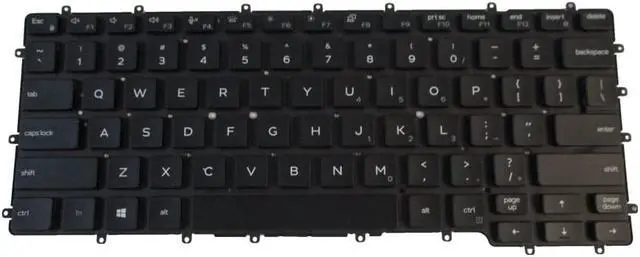 Alt view image 3 of 3 - Backlit Keyboard For Dell Latitude 7400 2-in-1 9410 2-in-1 Laptops - Replaces 476JH 0GMRW