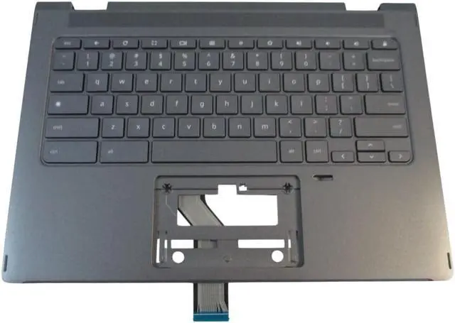 Main image of Acer Chromebook Spin CP714-1WN CP714-2W Gray Upper Case Palmrest & Keyboard 6B.K7RN7.023